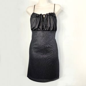 Plus Size Dark Grey Sparkle Party Dress